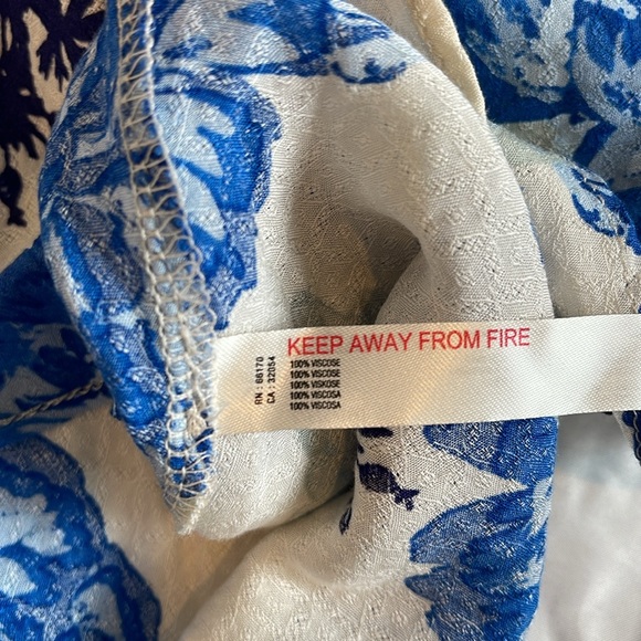 FREE PEOPLE Intimately Get To You Floral Printed Maxi Slip Dress Size XL - Picture 6 of 9